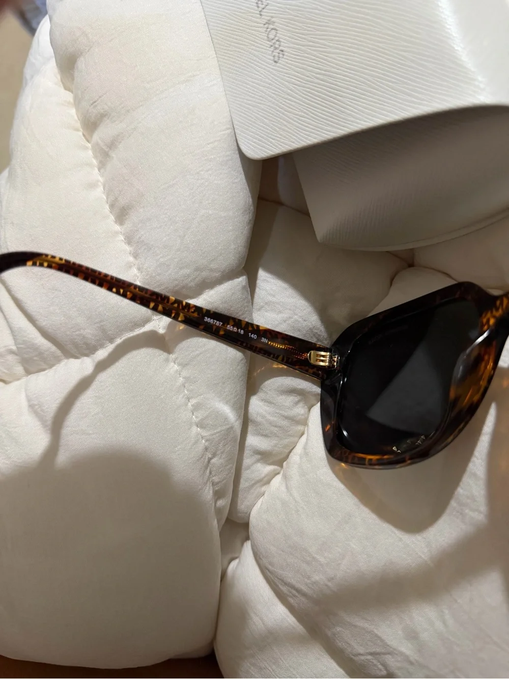 Michael Kors Women's Tortoiseshell Square Sunglasses - Dark Brown Lenses